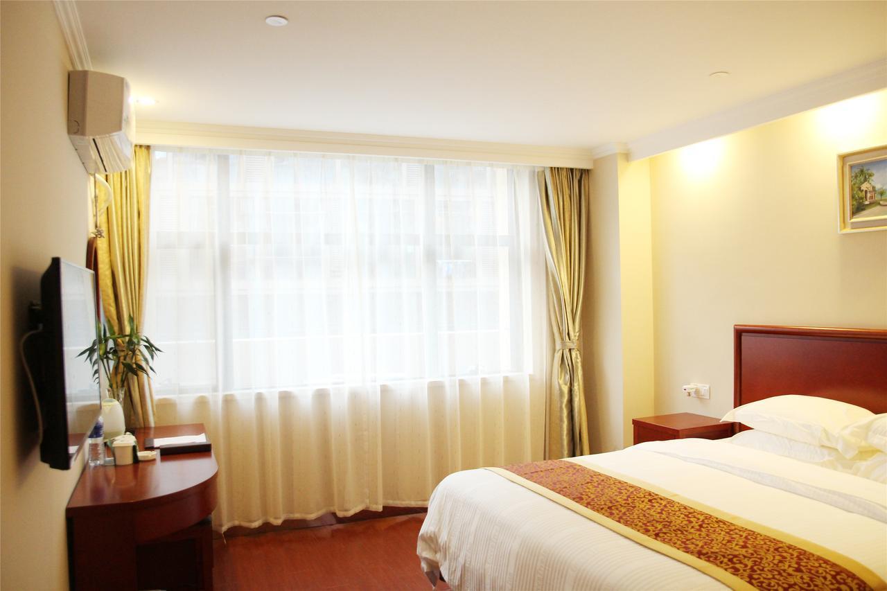 Greentree Inn Jiangsu Suqian Xiangwang Guli South Xingfu Road Business Hotel Eksteriør bilde