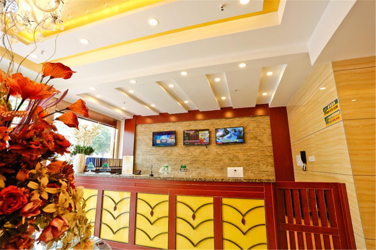 Greentree Inn Jiangsu Suqian Xiangwang Guli South Xingfu Road Business Hotel Eksteriør bilde